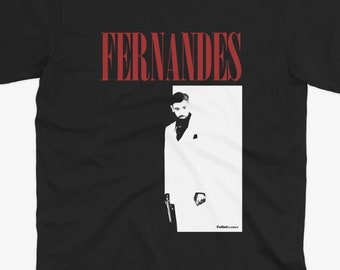 Bruno Fernandes Scarface Style T Shirt | Man United T Shirt | Manchester United FC | MUFC | Man UTD T Shirt | Man U Fan | Old Trafford