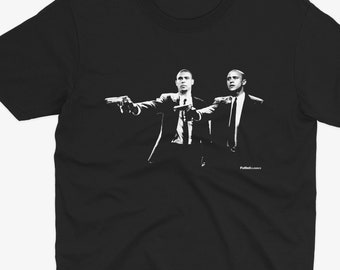ロナウド・ナザリオ　ブラジルサッカーTシャツ　半袖　黒　Gサイズ(日本のL相当) ロナウド・ロサリオ R9 ブラジル人サッカー選手 ホワイトTシャツ