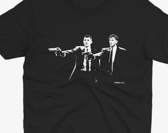 Jason Knight & Max Bird Pulp Fiction Style T Shirt | Bristol City T Shirt | BCFC | Bristol City FC T Shirt | Ashton Gate | Bristol Fan |