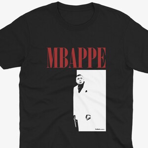 Kylian Mbappe Scarface Style T Shirt | Real Madrid T Shirt | RMFC | Los Blancos | Bernabeu | Real Madrid Fan | Real Madrid Gift