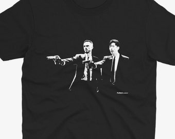 James Maddison & Hyun Min Son Pulp Fiction Style T Shirt | Tottenham T Shirt | THFC | Spurs T Shirt | Tottenham Hotspur | Maddison Spurs