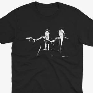 Darren Anderton & Jurgen Klinsmann Fiction Style T Shirt | Tottenham T Shirt | THFC | Spurs T Shirt | Tottenham Hotspur | White Heart Lane
