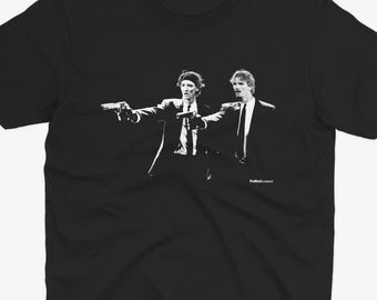 Anthony Gordon & Nick Woltemade Pulp Fiction Style T Shirt | Newcastle T Shirt | Geordie T Shirt | Funny Football Tee | Newcastle United