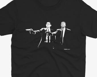 Frank Lampard & Didier Drogba Pulp Fiction Style T Shirt | Chelsea T Shirt | CFC | Chelsea FC T Shirt | Stamford Bridge | Chelsea Fan