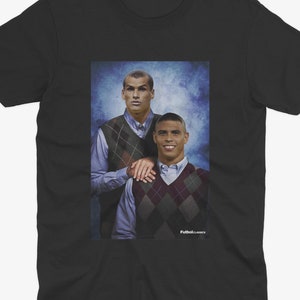 Rivaldo & Ronaldo T Shirt | Brazil T Shirt | Ronaldo Brazil | Ronaldo Nazario T Shirt | Rivaldo and R9 | Brazil Soccer, 2002 World Cup