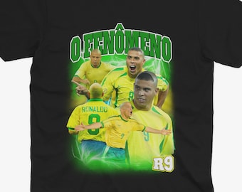 ブラジルTシャツ ロナウド 激レア ビンテージ サッカー ブラジル代表 ロナウド Tシャツ