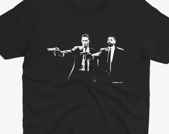 Virgil Van Dijk Mo Salah & Pulp Fiction Style T Shirt | Liverpool T Shirt | LFC | Liverpool FC T Shirt | Scouser | Anfield | Liverpool Fan