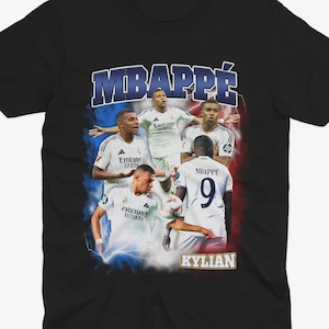 Kylian Mbappe Homage | Real Madrid T Shirt | RMFC | Football | Soccer | Madrid Fan | Real Madrid Gift | France Football | Mbappe T Shirt