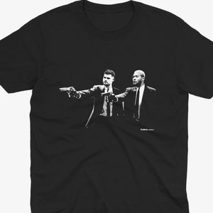 Maglietta stile Pulp Fiction di Joelinton e Bruno Guimaraes / Maglietta Newcastle / Maglietta Nufc / Geordie / Maglietta da football divertente