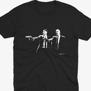 Sergio Ramos & Pepe Pulp Fiction Style T Shirt | Real Madrid T Shirt | Ronaldo Real Madrid Shirt, Ramos and Pepe | Portugal T Shirt