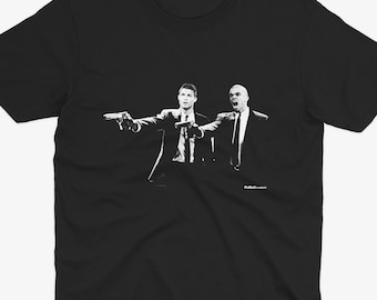 Cristiano Ronaldo & Pepe Pulp Fiction Style T Shirt | Real Madrid T Shirt | Ronaldo Real Madrid Shirt, Ronaldo and Pepe | Portugal T Shirt