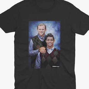 Wayne Rooney & Cristiano Ronaldo T Shirt | Man United T Shirt | Man UTD Fan | Man UTD Gift | Manchester United