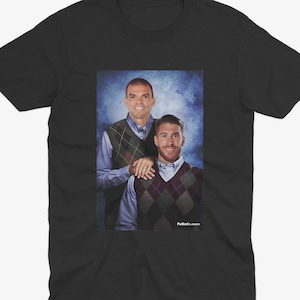 Pepe & Sergio Ramos T Shirt | Real Madrid T Shirt | Real Madrid Fan | Real Madrid Gift | Pepe and Ramos