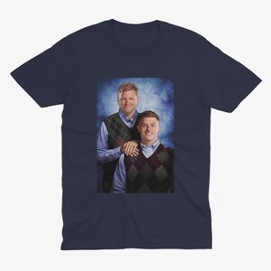 Eddie Howe & Harvey Barnes T-shirt | Newcastle T-shirt | NUFC | Geordie T-shirt Navy