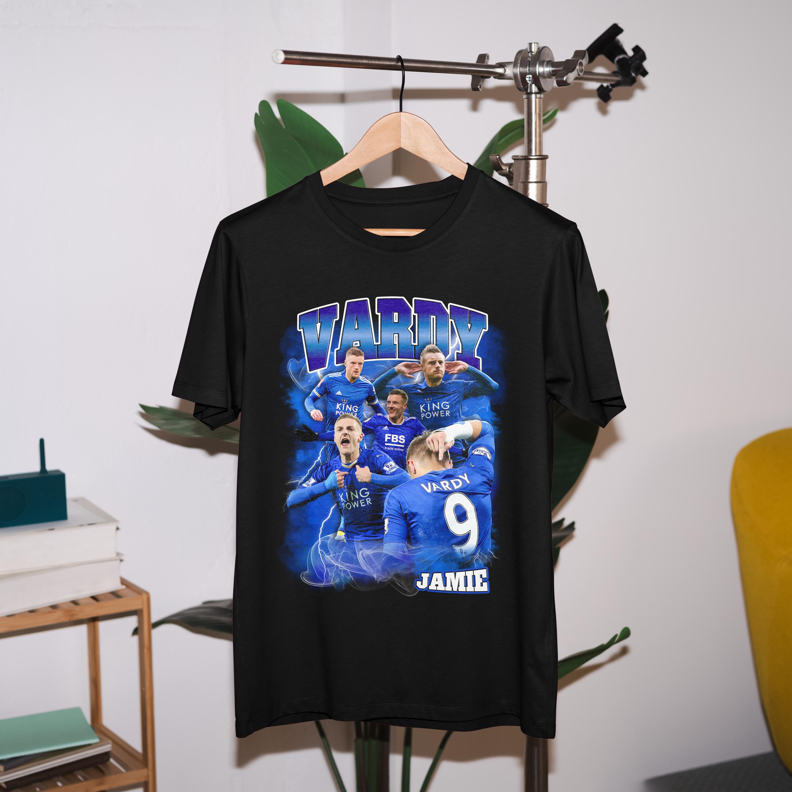 ジェイミー・ヴァーディへのオマージュ | レスター・シティ T シャツ