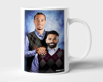 Hugo Ekitike & Mo Salah Mug | Liverpool Inspired | Liverpool | Ekitike and Salah | Football Mug | Soccer Mug | Football Gift