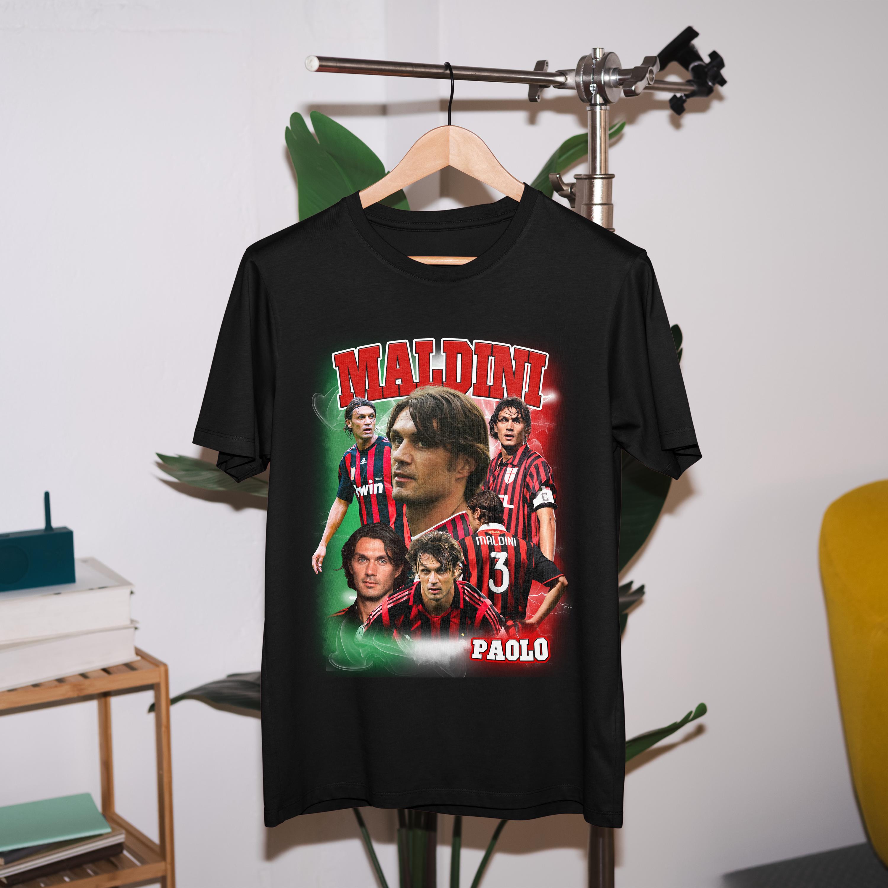 Corazón ACミラン パオロ マルディーニ ユニフォームTシャツ M 新品 Corazón ACミラン パオロ マルディーニ ユニフォームTシャツ M 新品