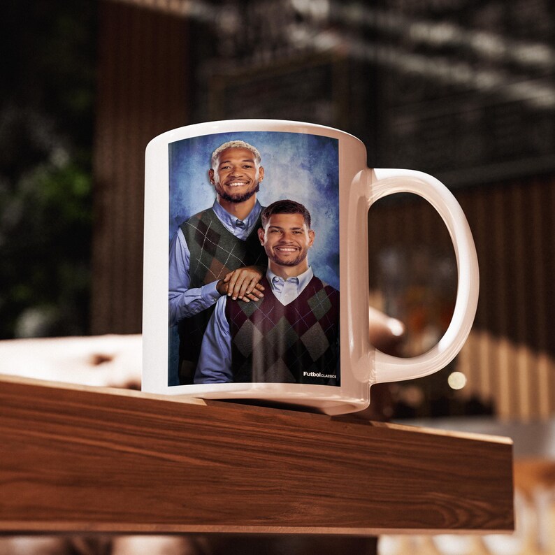Joelinton & Bruno Guimaraes Mug | Newcastle United Inspired | NUFC | Joe and Bruno | Football Mug | Soccer Mug | Football Gift | Toon Army image 2