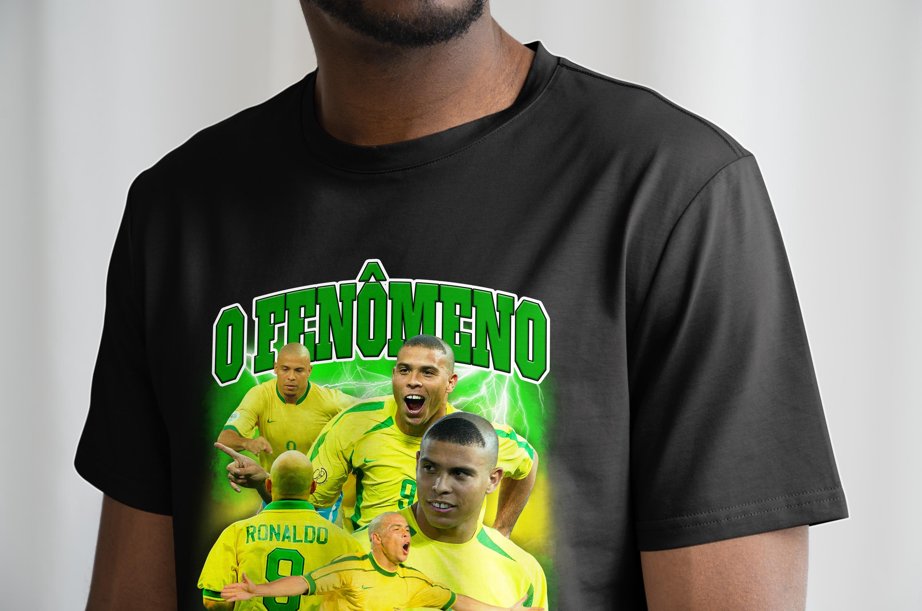 Ronaldo Brazil Homage | Brazil T Shirt | R9 T Shirt | Ronaldo
