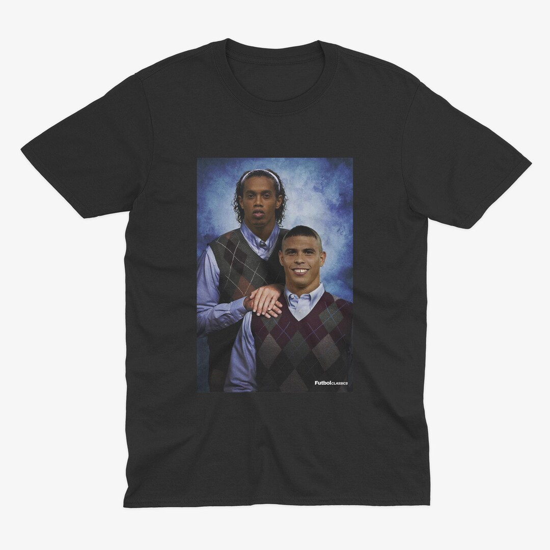 ロナウジーニョ＆ロナウドTシャツ｜ブラジルTシャツ｜ロナウド
