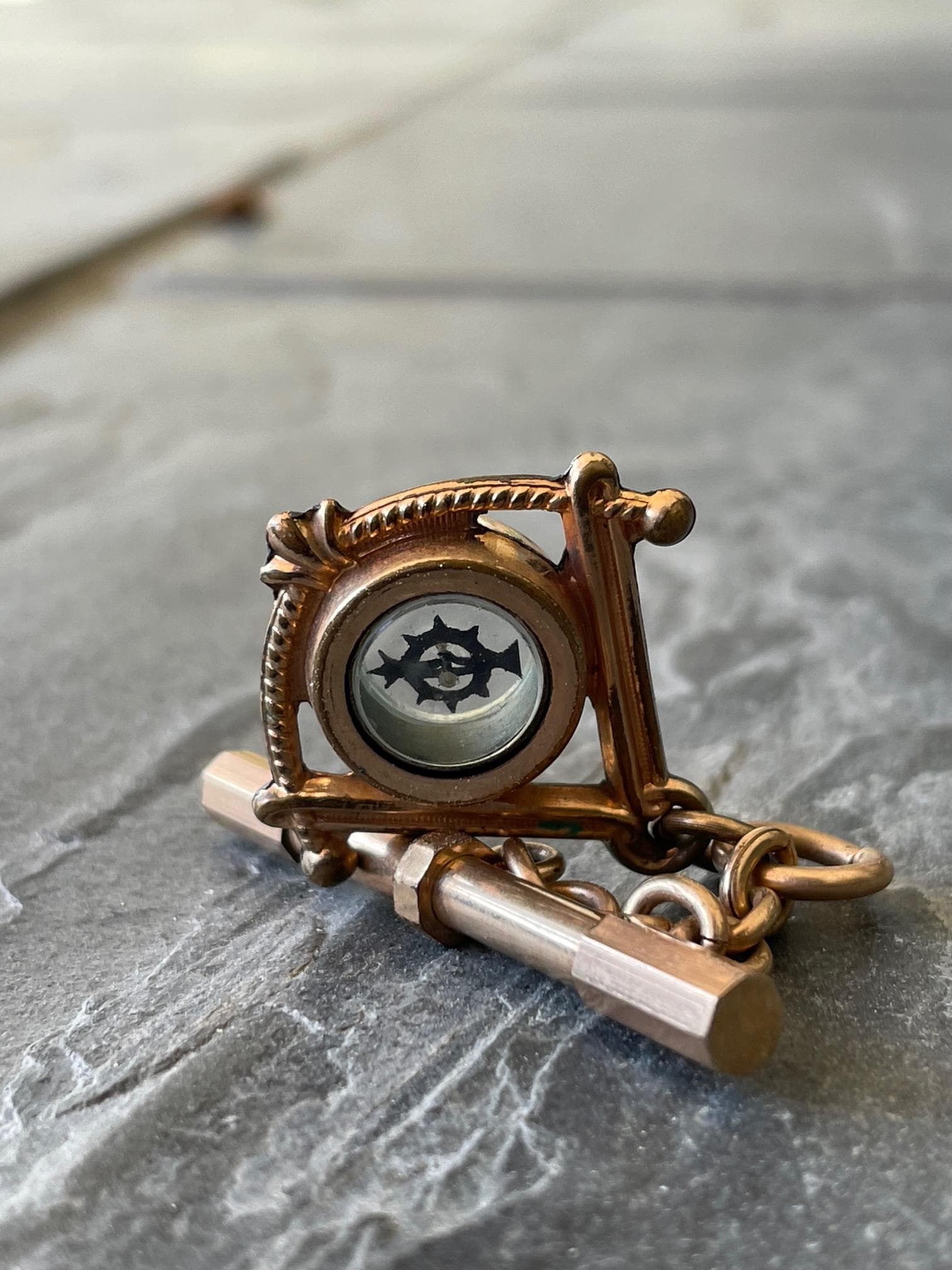 アンティーク雑貨 FREEMASON SPINNING WATCH FOB Masonic Fob Spinner - Etsy UK