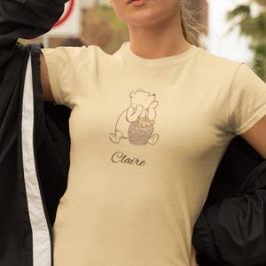 Camiseta de Winnie the Pooh vintage de 1926, diseño clásico atemporal de literatura infantil: un regalo único y sorprendente para los fanáticos de la serie de libros.