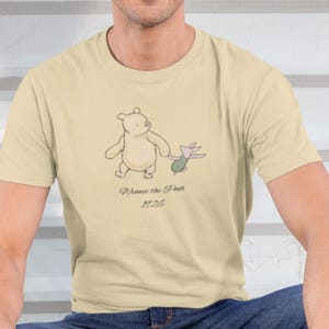 Winnie de Poeh Vintage 1926 Klassiek T-shirt - Tijdloos Ontwerp uit de Kinderliteratuur