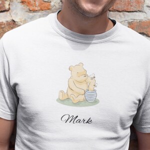 Camiseta de Winnie the Pooh vintage de 1926, diseño clásico atemporal de literatura infantil: un regalo único y sorprendente para los fanáticos de la serie de libros.