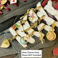 Custom Gold Shoe Charms for women, Shoe Laces Charms, Build Your Own Sneaker Shoe Charm, Shoe Jewelry, Birthday Gift For Her product logo