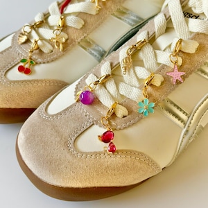 Custom Shoe Charms, Build Your Own Charms For Shoes Sneakers, Gold Charm, Shoelace Charms, Gems Shoe Accessories, Shoe Jewelry, Gift For Her