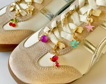 Custom Shoe Charms, Build Your Own Charms For Shoes Sneakers, Gold Charm, Shoelace Charms, Gems Shoe Accessories, Shoe Jewelry, Gift For Her