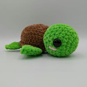 Handmade Crochet Amigurumi Turtle Plushie