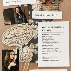 Kit de inicio de páginas de álbum de recortes de Hayley Marshall
