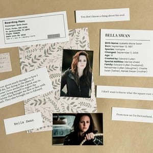 Kit de démarrage de page d'album Twilight Bella Swan