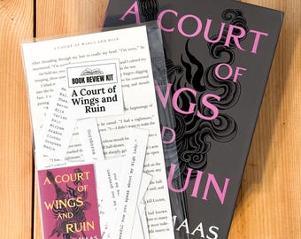 A Court of Wings and Ruin Book Review Kit