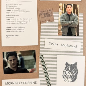 Kit inicial para página de scrapbook Tyler Lockwood
