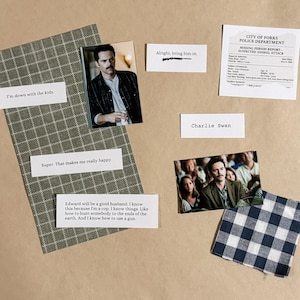 Trousse de démarrage de page d'album Twilight Charlie Swan