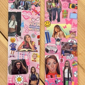 May include: Two pink rectangular bookmarks with various images and text. One bookmark features the word "baby" and "NOW THAT'S WHAT I CALL MUSIC". The other bookmark has the word "dream" and the Disney Channel logo.