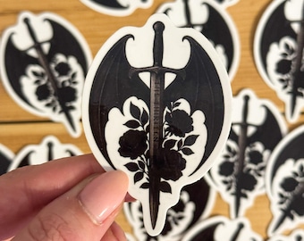 De dertien stickers | Manon Zwartsnavel | Glazen troon-serie