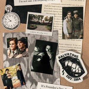 Startpakket voor plakboekpagina's van de Salvatore Brothers