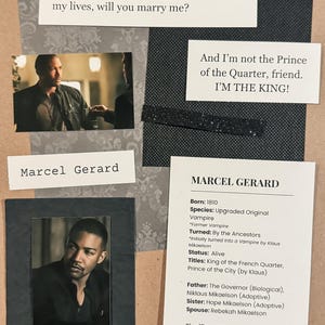 Kit de inicio de páginas de álbum de recortes de Marcel Gerard