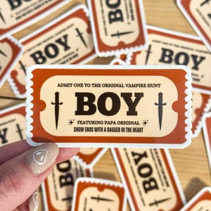 Mikael Mikaelson Boy Sticker | The Originals