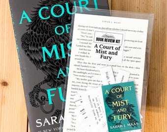 A Court of Mist and Fury Book Review Kit