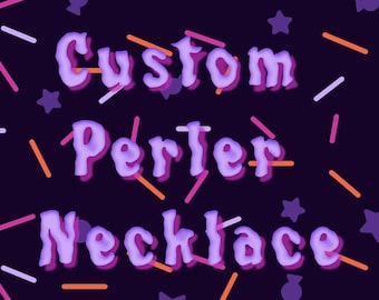 Custom Perler Necklace (Read Description)