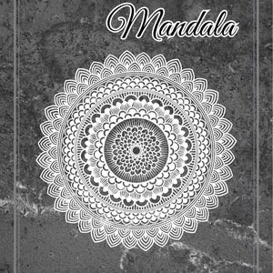 Mindful Mandala Coloring Page | Printable Adult Coloring Sheet | A4 Digital Download | Stress Relief Art Therapy Worksheet