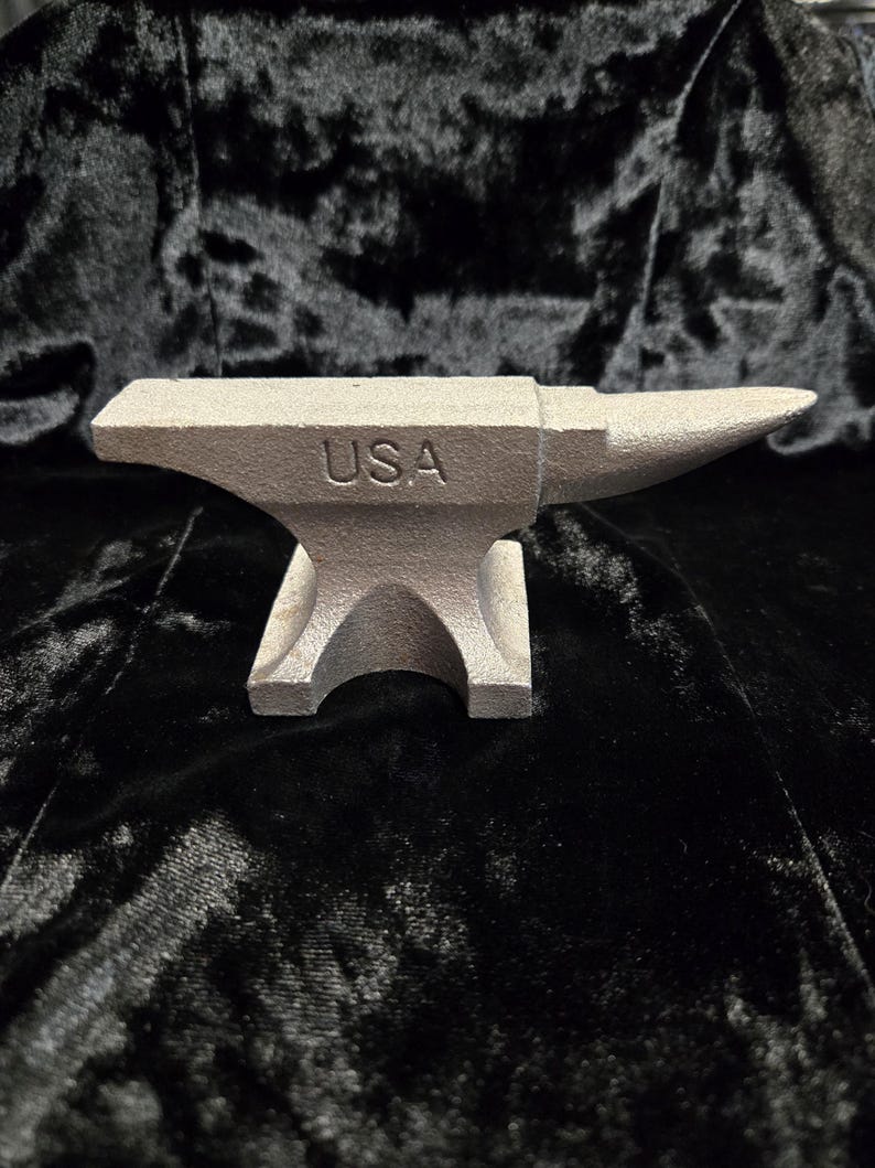 Mini Ductile Iron Anvil: USA Made Paperweight, Desk Trinket - Etsy