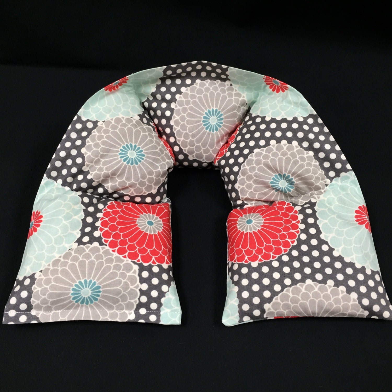 Heated Neck Wrap, Neck Heat Pack, Microwave Heating Pad, Corn Bag Neck Warmer, Massage Therapy