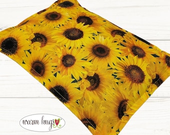 Microwave Corn Heating Pad 7x10, Heat Pack, Migraines, Muscle Aches, Workout Heat or Ice Pack, Massage Relaxation, Cramps