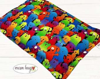 Dog Print Microwave Heating Pad, Corn Heat Pack , Migraines, Muscle Aches, Workout Heat Pack, Massage Relaxation Gift, Cramp Relief