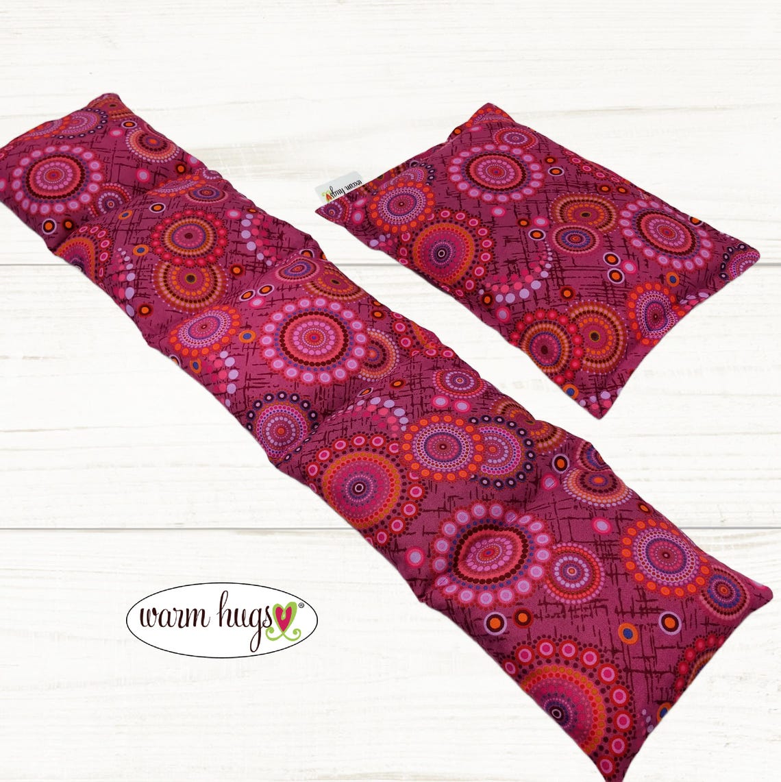 Microwave Heating Pad Set, Neck Wrap + Small Bag, Massage Spa ...